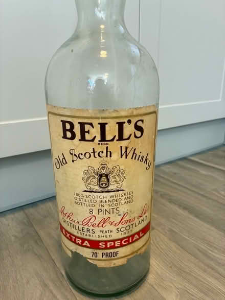 Photo of free Large empty whisky bottle (Bodicote OX16) #2