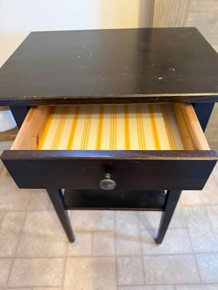 Photo of free Two nightstands/side tables (Erin Mills&QEW) #2