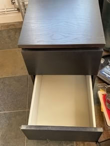 Photo of free Bedside table (Ambergate) #2