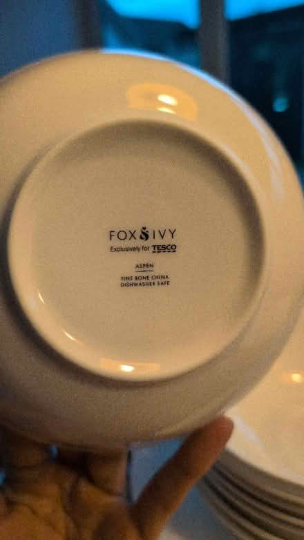 Photo of free Crockery, Fine Bone China Dining Set by Fox and Ivy (Gilesgate DH1) #2