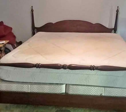 Photo of free King Bed and frame (Walnut Creek) #3