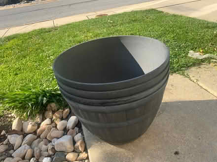 Photo of free 4 Large Plant Pots (Severn, MD) #1