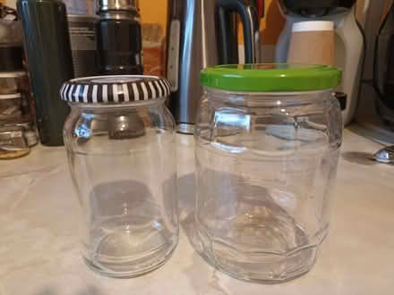 Photo of free Lots of used jars (Devons Rd–St Pauls Way E3) #1