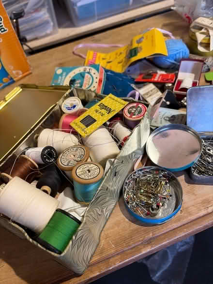 Photo of free Vintage sewing/haberdashery items (Mitcham's Corner CB4) #1