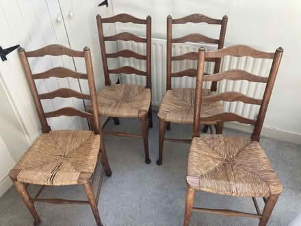 Photo of free Set of 4 chairs (Lewes BN7) #1