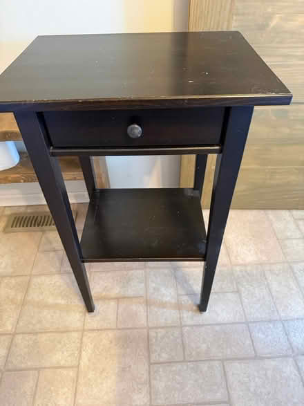 Photo of free Two nightstands/side tables (Erin Mills&QEW) #1