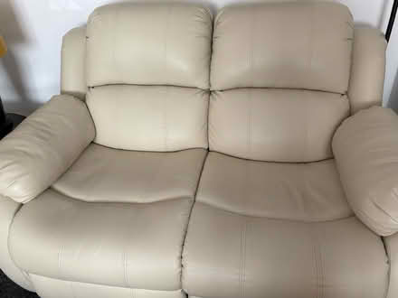 Photo of free Cream recliner sofa (Lostock Hall PR5) #2