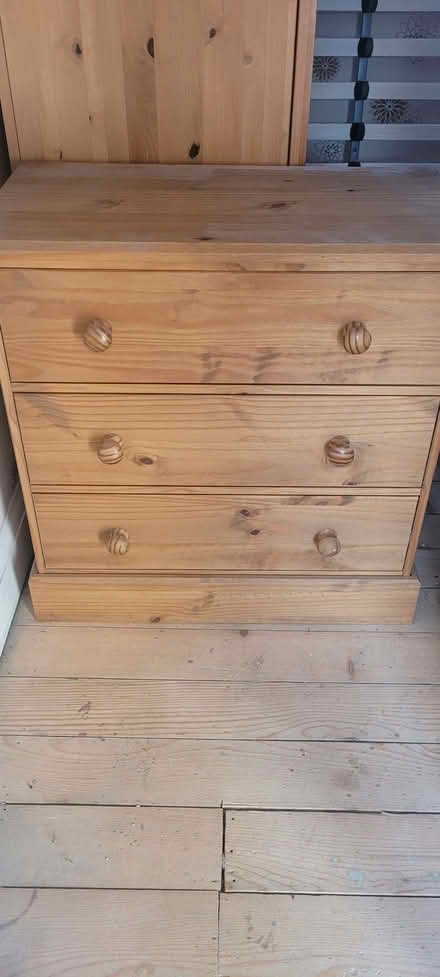 Photo of free Pine chest of drawers (Scale Hall LA1) #1