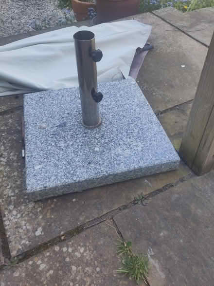 Photo of free Heavy base for parasol (Bexhill old town, TN40) #1