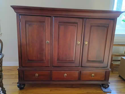 Photo of free TV media Center stand (Elmwood Park) #1