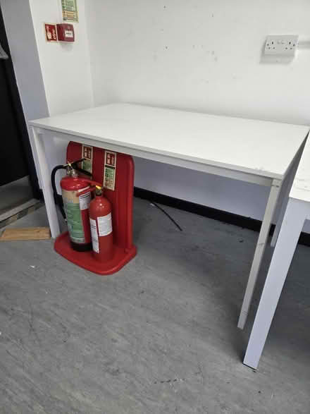 Photo of free Small white table (BB1 5SJ) #2