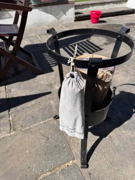 Photo of free Swedish Torch (log) and support with marshmallow forks (Bernards Heath AL1) #3