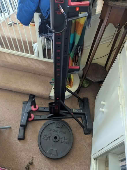 Photo of free Barbell squat stand 20kg weights (Maryhill, Glasgow G20) #2