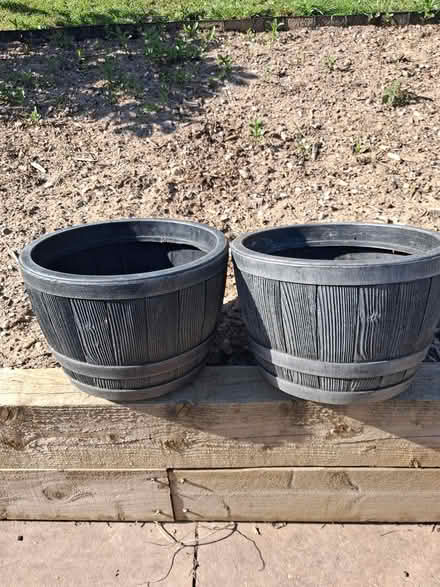 Photo of free 2x planters (Astwood Bank, Cookhill) #1
