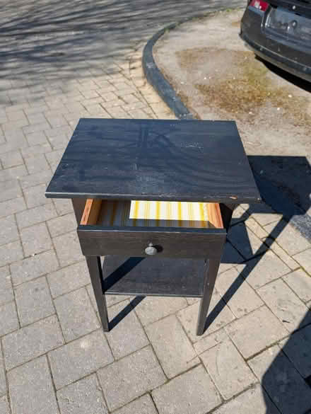 Photo of free Small bedside table with drawer (Wantage, OX12) #1
