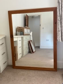 Photo of free Large pine mirror (Ambergate) #1