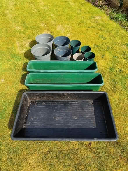 Photo of free Plant trays and pots (Giffnock G46) #1
