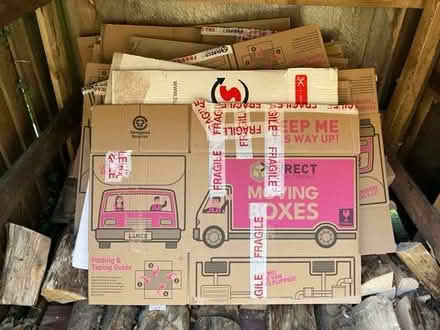 Photo of free 23 Boxes For House Moving (Snitterton DE4) #1