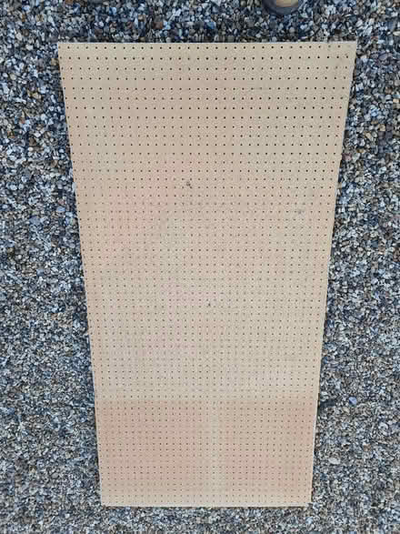 Photo of free 3 sheets of pegboard (Bray Studios SL4) #1