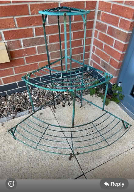 Photo of free Triple tier metal plant stand (Malvern Link WR14) #1
