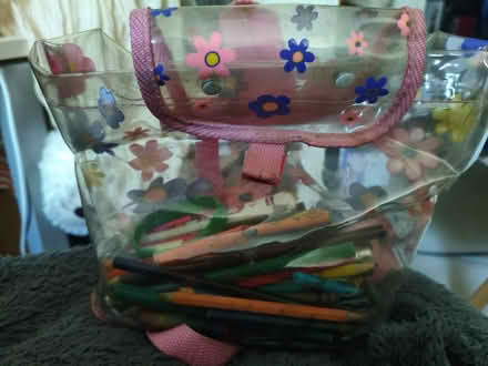 Photo of free Cute backpack with stationery (Vauxhall SW8) #1