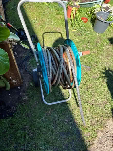 Photo of free Gardena hose pipe and frame (CM12) #2