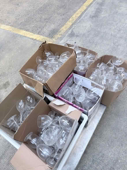Photo of free Wine glasses by the box (Downtown) #4