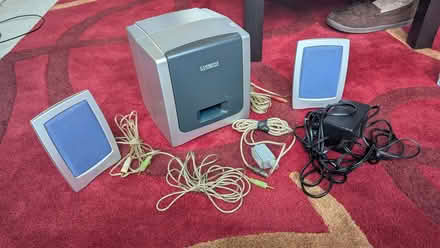 Photo of free SoundWorks Slim500 (Subwoofer + speakers) (Northwich CW9) #1