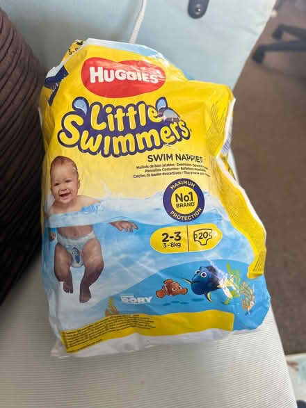 Photo of free Huggies swim nappies 3-8kg (DA16 1) (Bexley area DA16) #1