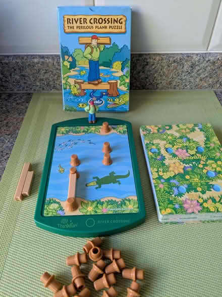 Photo of free River Crossing Plank Puzzle Game (Beulah Hill SE19) #1