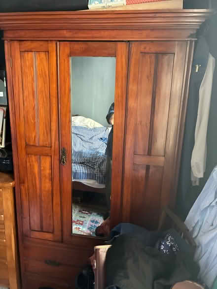 Photo of free Wardrobe (Victorian or Edwardian?) (St James' Street BN2) #2