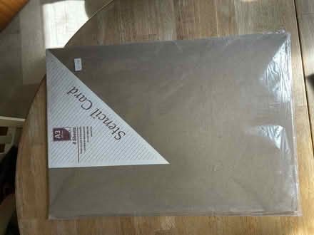 Photo of free Stencil card (Wick. BH6) #1