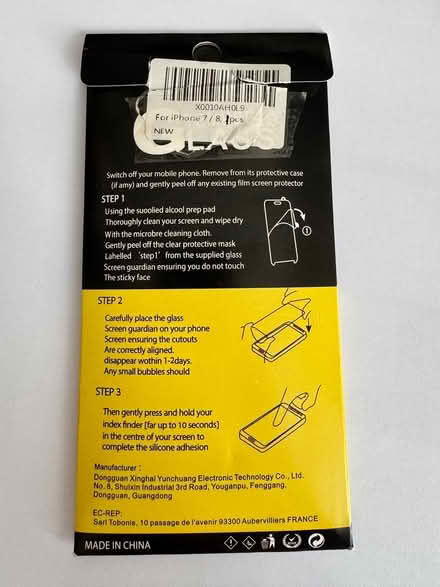 Photo of free iPhone screen protector (Baffins PO3) #2