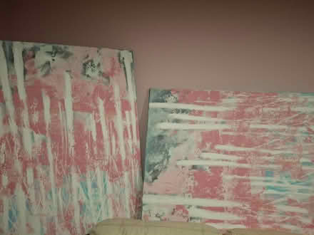 Photo of free Canvas art paintings x 2 (SE9 6) #2