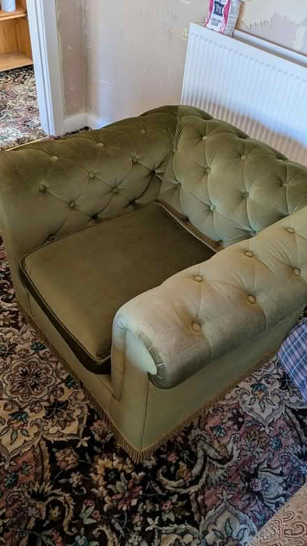 Photo of free Chesterfield chair (Workington) #2
