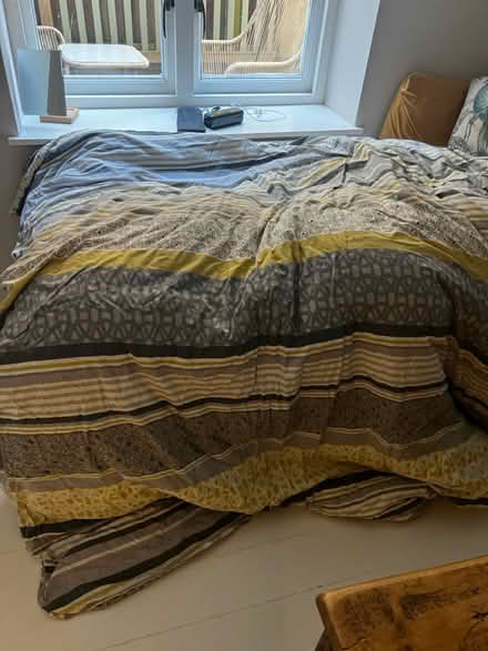 Photo of free Synthetic double duvet in cover (Queens Park) #1