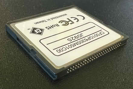 Photo of CF compact Flash memory cards for old camera, computer, etc (Chartridge HP5) #1