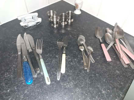 Photo of free Knives, forks, spoons, egg cups (Battle RG30) #1