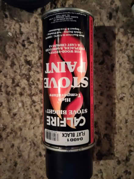 Photo of free Flat black stove spray paint (St Ives PE27) #1