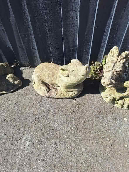 Photo of free Garden Ornaments, Dragon and Pigs (Old Woking GU22) #2