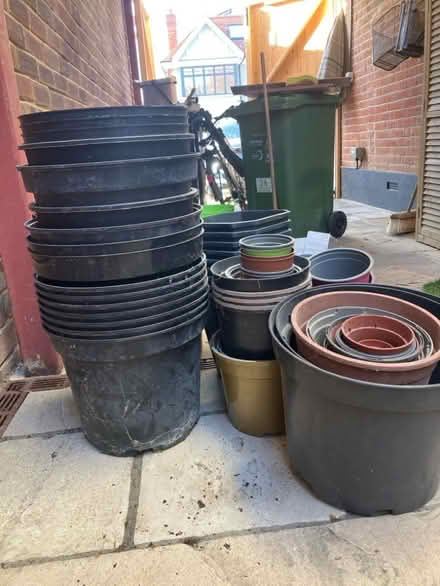 Photo of free Plastic Plant Pots (New Malden KT3) #2