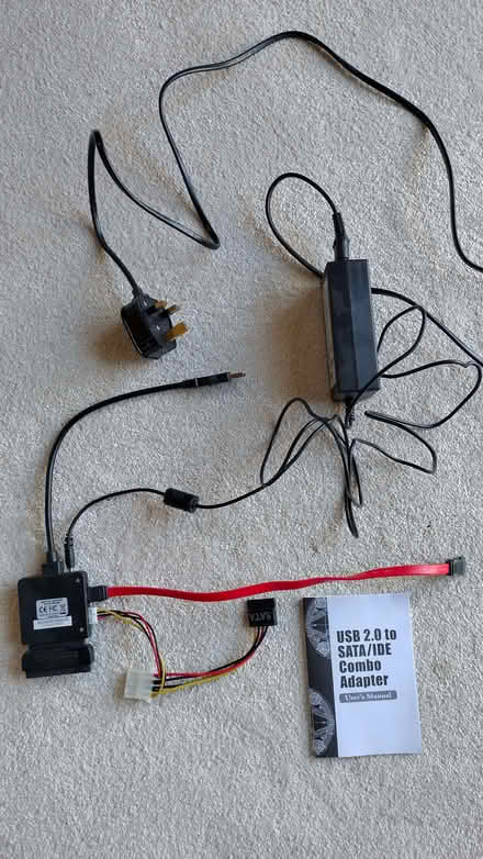 Photo of free USB 2.0 to SATA/IDE Combo Adapter (Kenley CR8) #1