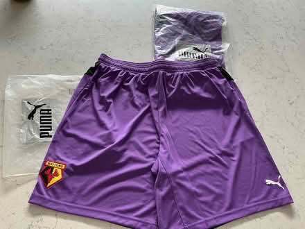 Photo of free 2 men’s large Watford shorts new (North Watford WD24) #1