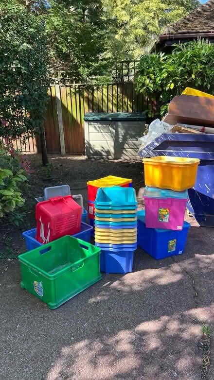Photo of free Assorted plastic storage boxes (Colchester CO4) #3