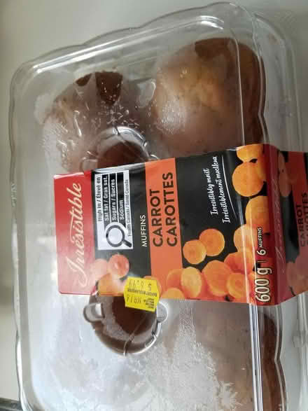 Photo of free Frozen carrot muffins (Hunt Club) #1