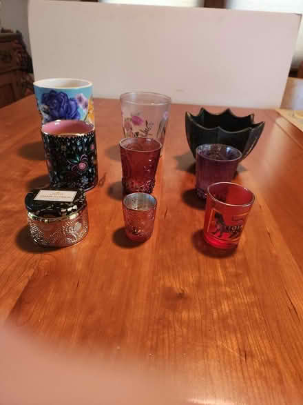 Photo of free nine candle holders or vases (Brookland) #1