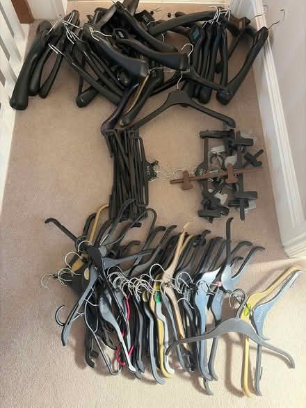 Photo of free Clothes hangers (Chiswell Green) #1