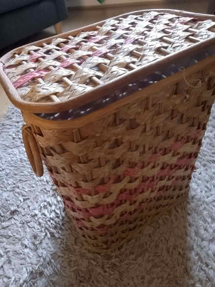Photo of free Small Wicker Washing Basket (Morda SY10) #1