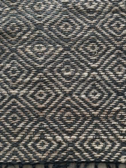 Photo of free Brown & Beige diamond pattern rug (Chichester PO19) #3