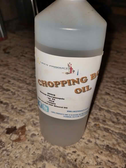 Photo of free Chopping board oil (St Ives PE27) #1